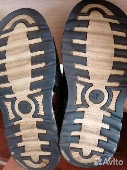 Сандали на мальчика 27-28 размер 2 шт