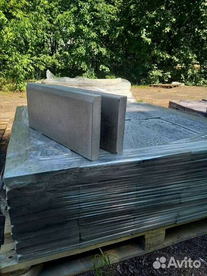 Бордюры, поребрик и тротуарная