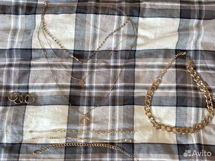 Золотые украшения h&m