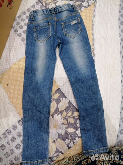 Джинсы для девочки 116