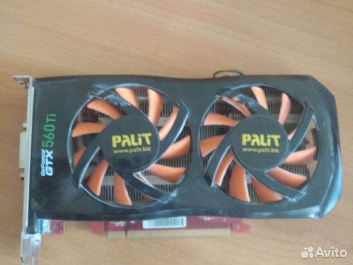 Видеокарта GTX 560 TI (на разбор/ремонт)