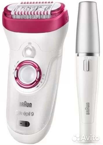Эпилятор Braun Silk-epil 9-538 Wet&Dry + для лица