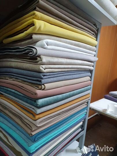 Мебельная ткань велюр остатки