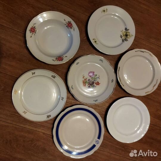 Фарфоровые тарелки СССР