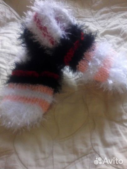 Вязаные домашние тапочки 37-45