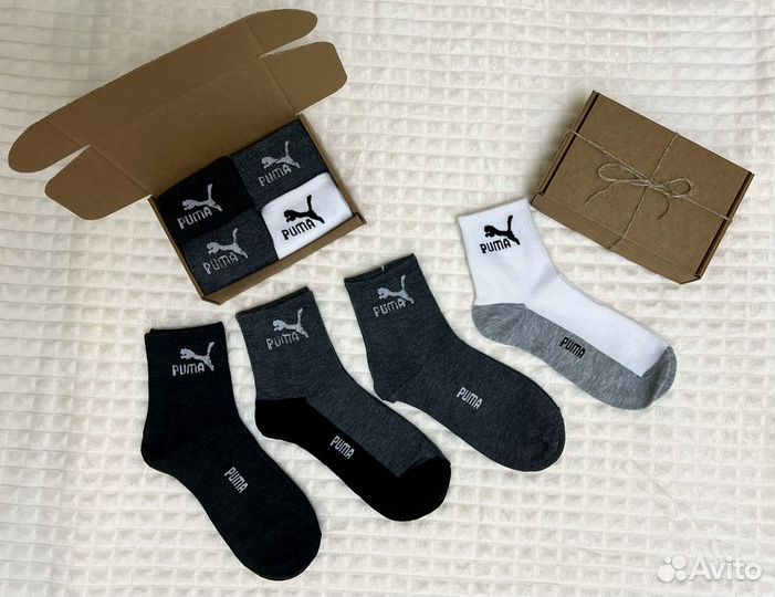 Носки puma в подарочной коробке