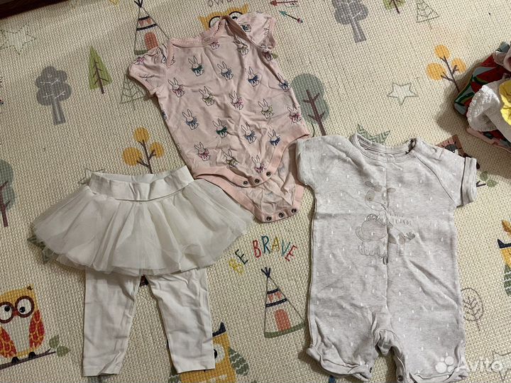 Фирменные вещи на девочку, от 6 мес до 2 лет