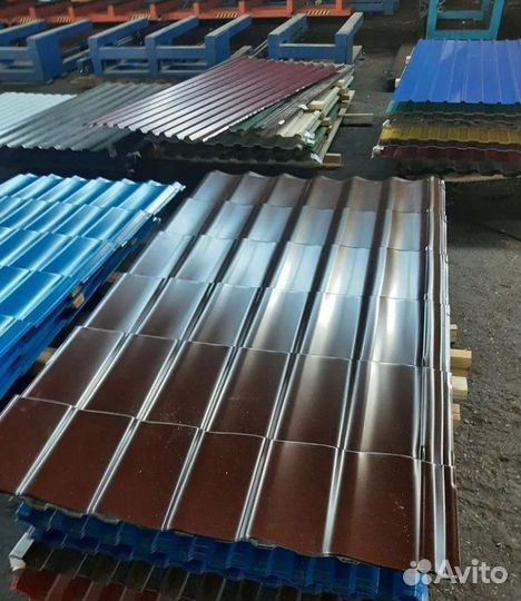 Металлочерепица с производства