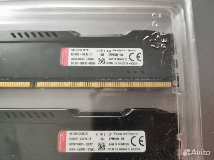 Оперативная память ddr3 2х4gb