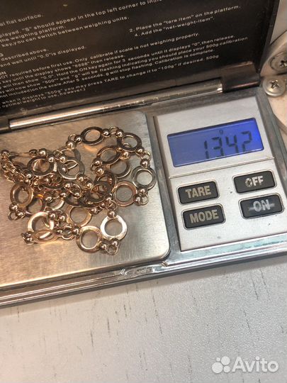 Золотое колье 585