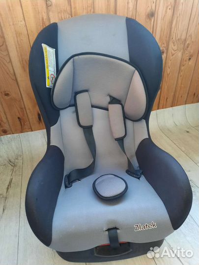 Детское автокресло zlatek от 0 до 18кг