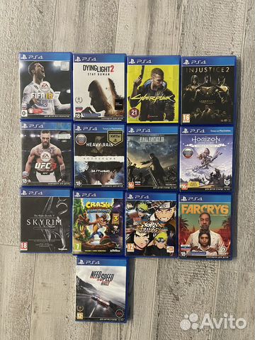 Диски (игры) на sony playstation 4 купить в Брянске | Электроника | Авито