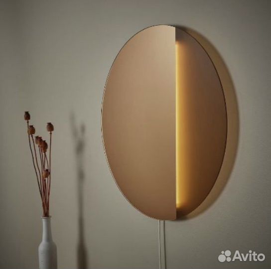 Светодиодный бра, зеркало Икеа