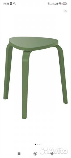 Табурет кюрре икеа цвет зелёный