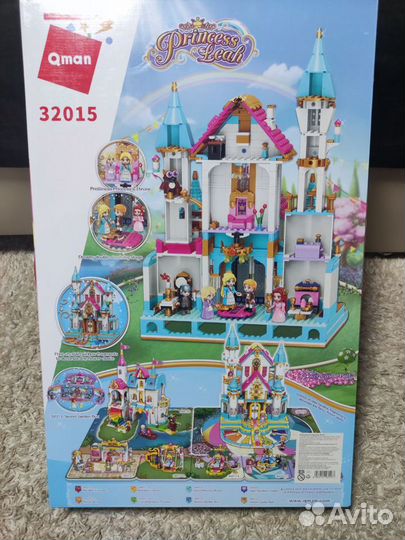 Конструктор аналог Lego Qman Замок 1169 дет