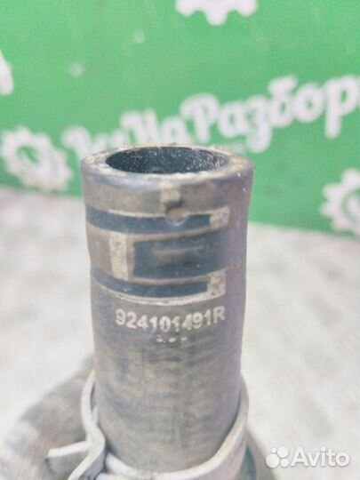 Патрубок радиатора печки Renault Logan 2