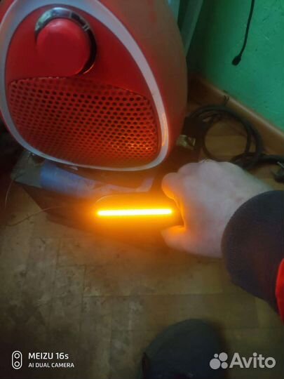 Mercedes sprinter w906. Габариты диодные