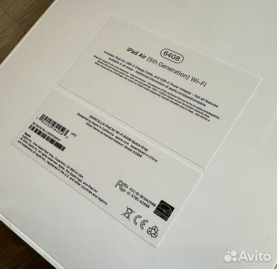 Apple iPad Air 10.9 (2022) 64GB Wi-Fi Новый