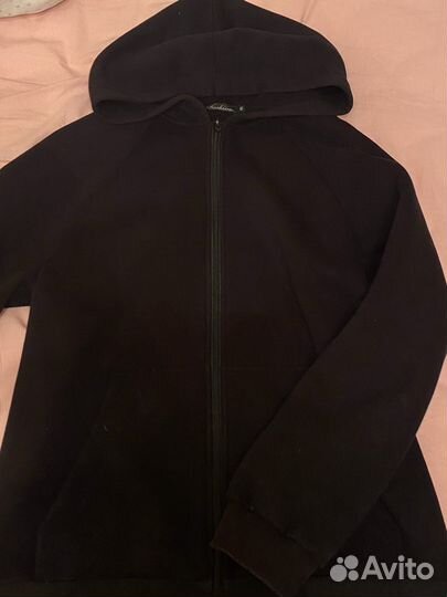 Зип худи на молнии черная