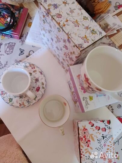 Чашка с блюдцем