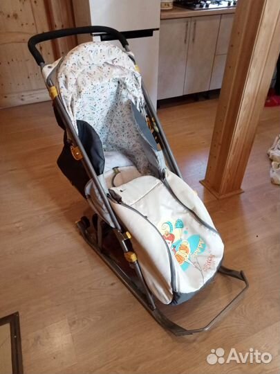 Коляска санки