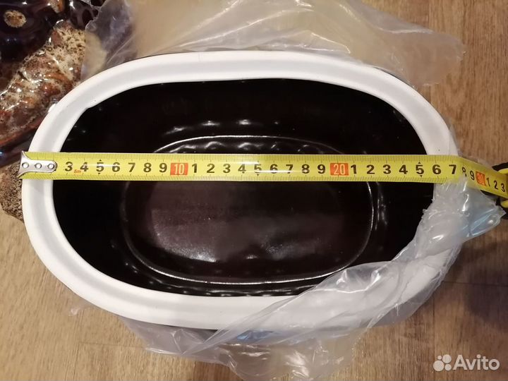 Форма для запекания / утятница керамическая новая