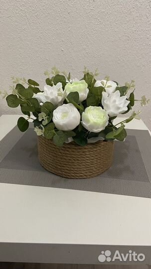 Букет из мыла