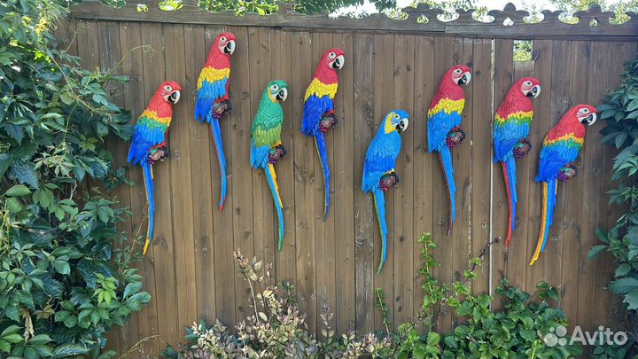 Садовая фигура попугай