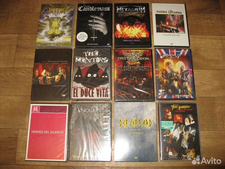 Фирменные DVD (музыка, фильмы, мультфильмы и др)