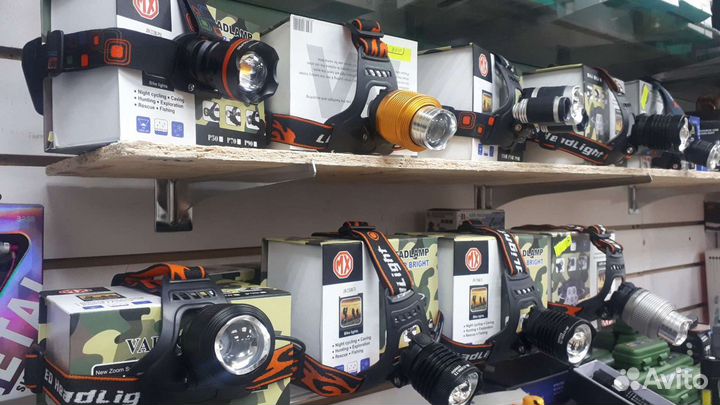 Фонарь налобный