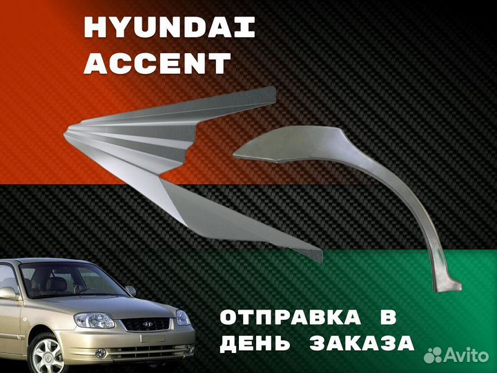 Задняя арка Hyundai Solaris