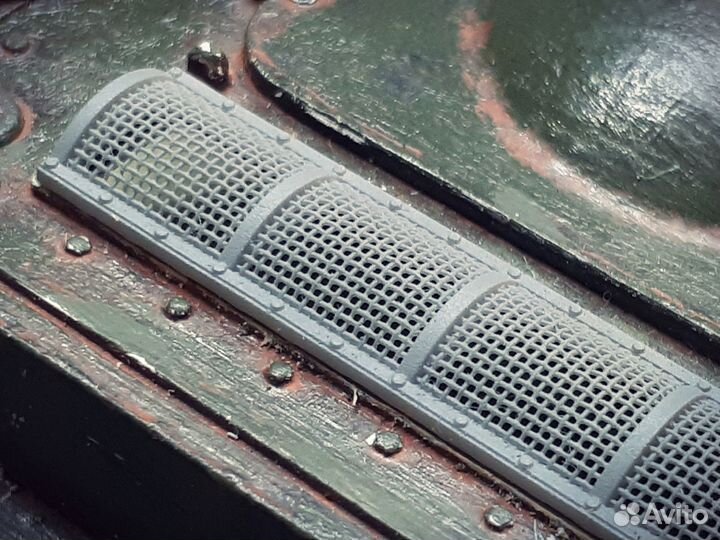 Сеточки воздуховодов мто, танки серии кв, 1/35