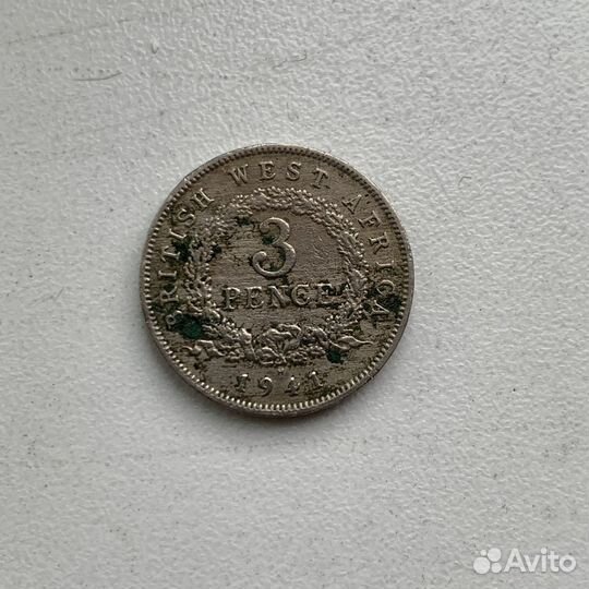 Монета Брит. Зап. Африка