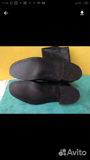 Сапоги (яловые) хромовые, офицерскир-р 45С, новые