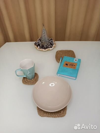 Подставка из джута. Набор