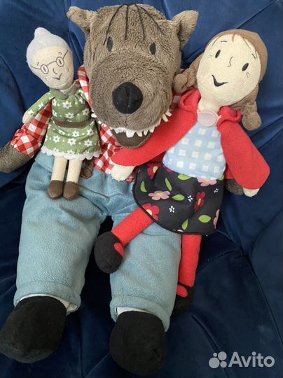 Игрушки Икея красная шапочка