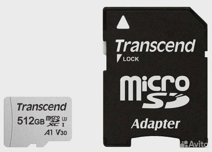 Карта памяти Transcend TS512gusd300S-A