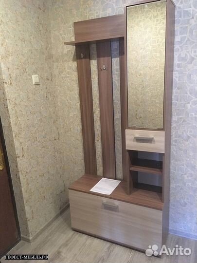 Прихожая Ника вз910 Ясень Шимо темный/Ясень шимо с