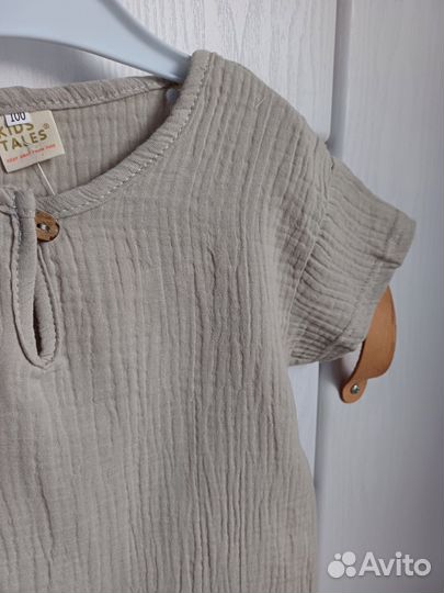 Муслиновый костюм мальчик девочка