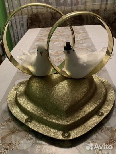 Кольца с голубями