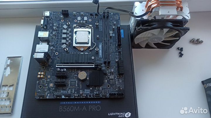 Комплект i5-11400f+msi b560 a-pro+gama400 v2 red