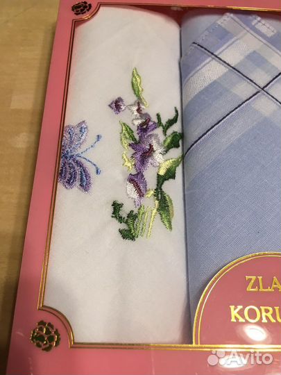 Новый набор носовых платков Zlata Korunka