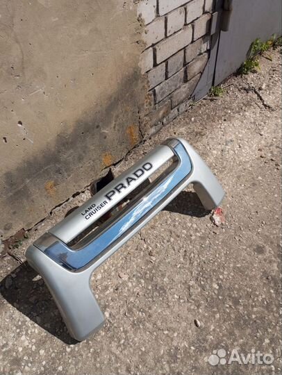 Защита бампера на Prado 90-95