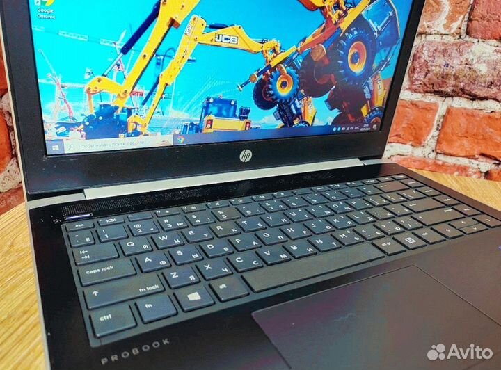 Тонкий Ноутбук Core i5 для игр учебы Hp Probook