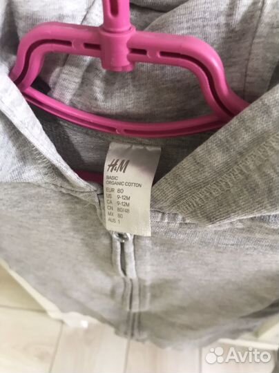 Толстовка hm 80 104