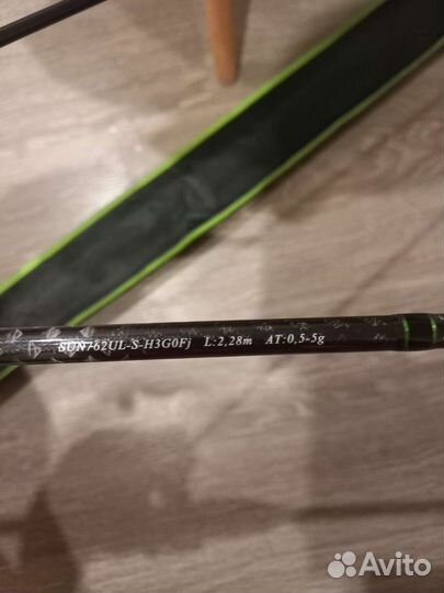 Спининг ультралайт с катушкой