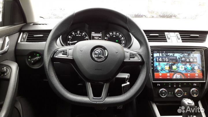 Магнитола Skoda Octavia A7 Android IPS экран Новая