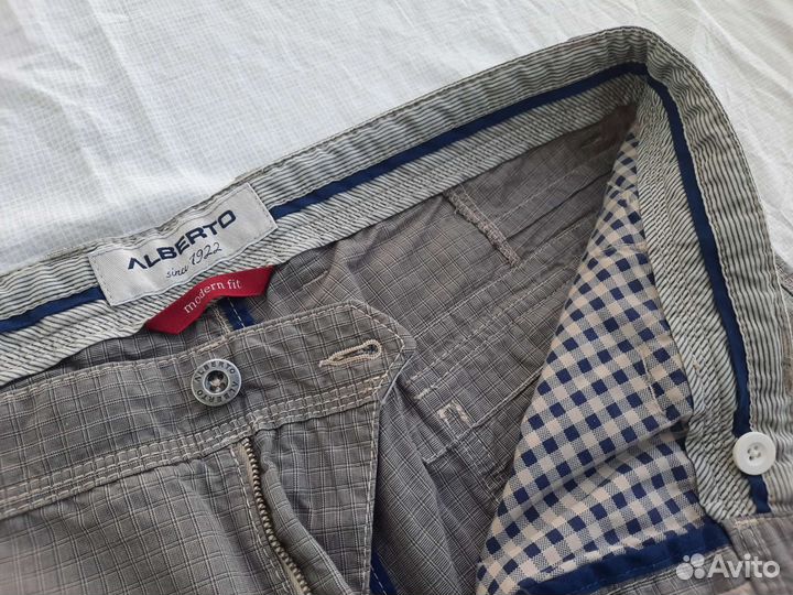 Шорты серые Alberto