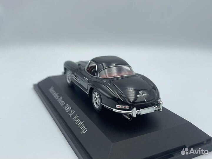 Mercedes-Benz - 300SL Hardtop, black, 1;43, Schuco