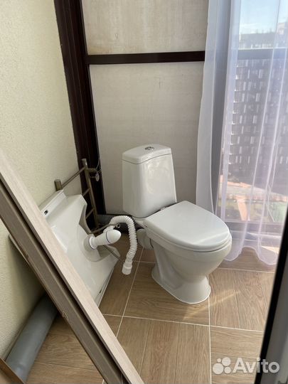 Унитаз от застройщика